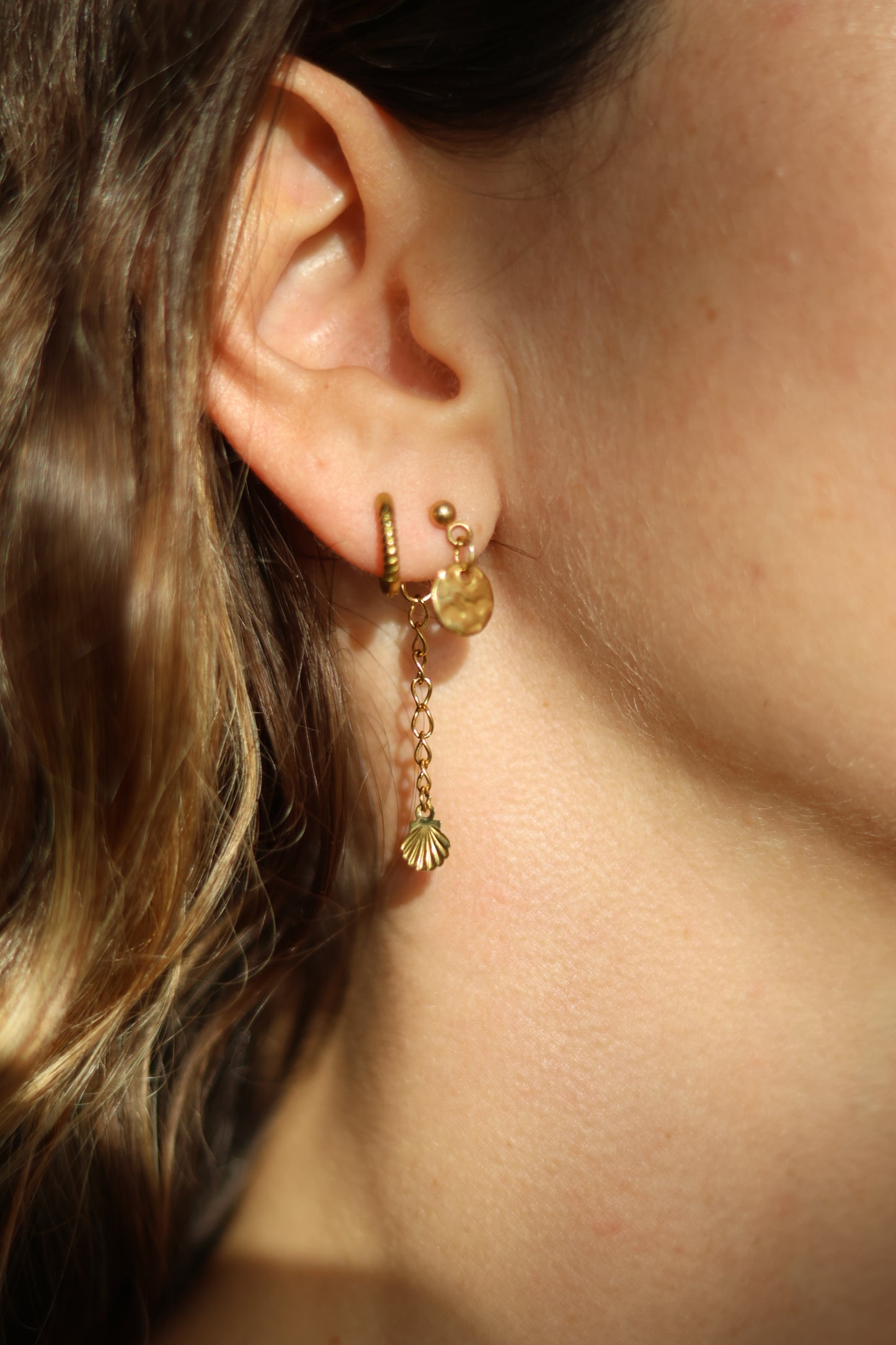 Stud Earrings - Completed Circle