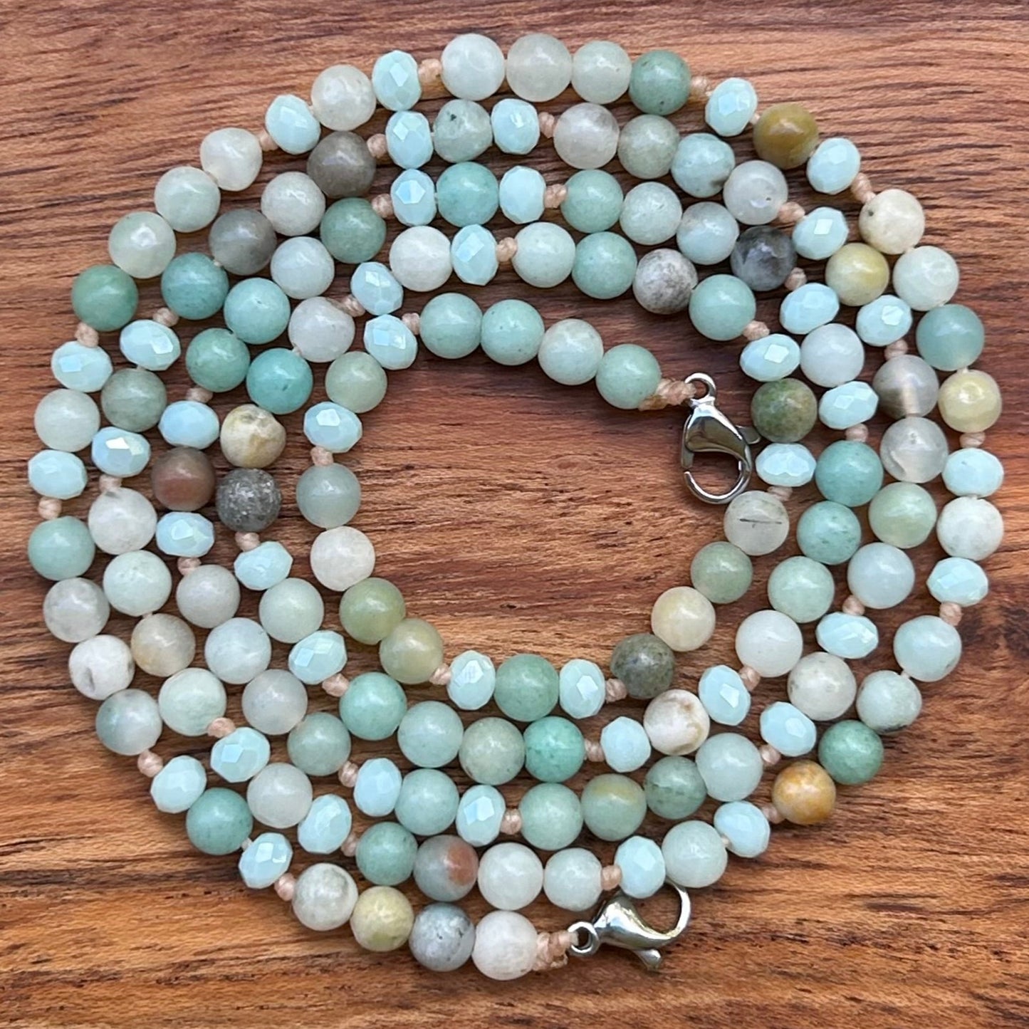 Sunglass Chain_Amazonite Mixed