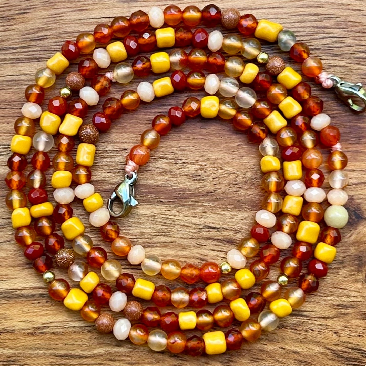 Sunglass Chain_Red Aventurine