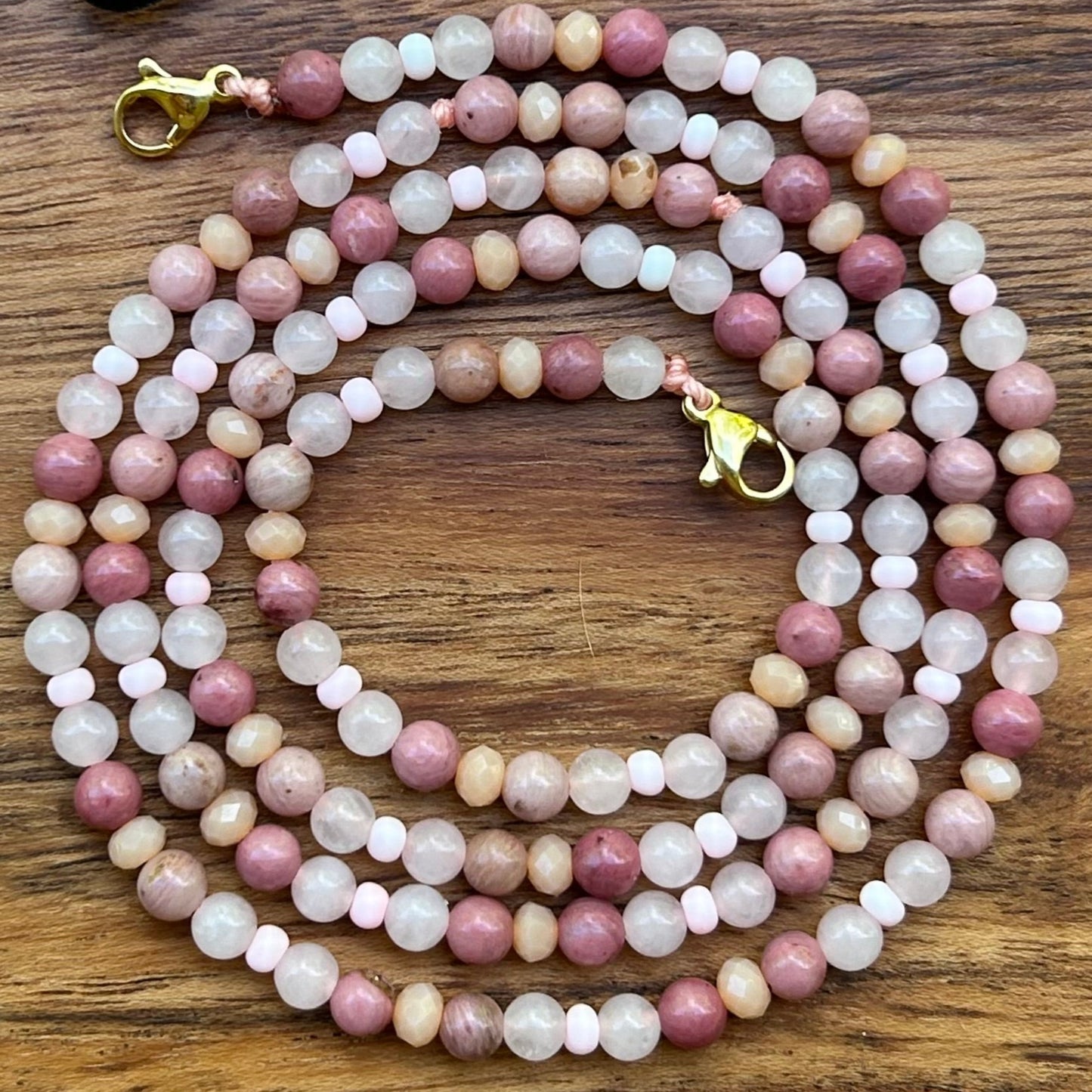 Sunglass Chain_Rose Quarz