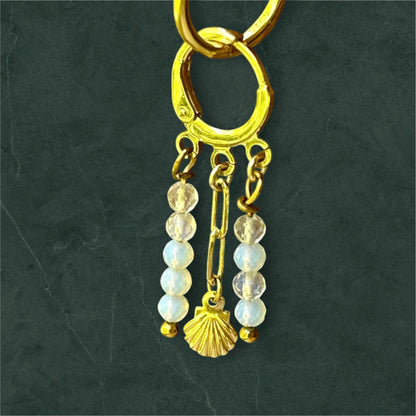 Waggyl Earrings - Opalite Gemstone