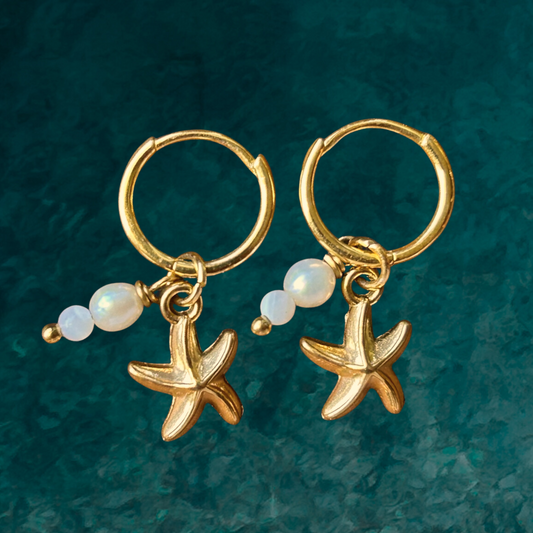 Small Hoops "Moonies" Starfish