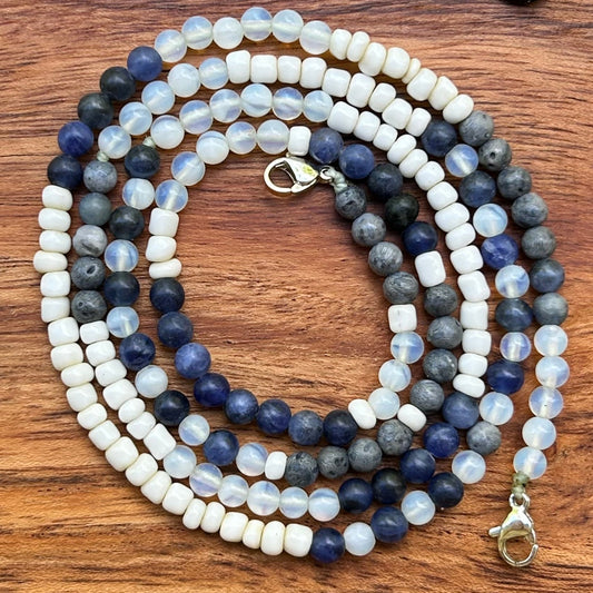 Sunglass Chain_Sodalite Opalite